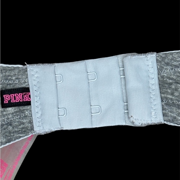 Victoria’s Secret Pink-Wear Everywhere Push-Up Bra-size 34DD- Like New-Gray - Picture 4 of 8